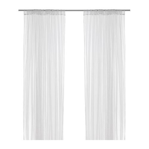 Ikea Vilborg Curtains Light Gray 1 Pair Buy Online In Qatar