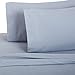 Amazon Brand – Pinzon Cotton Flannel Bed Sheet Set - Queen, Dusty Blue