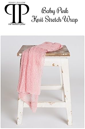 Stretch knit wrap~ Color Baby Pink ~ by Posey Pillow ~ Newborn Photo Prop