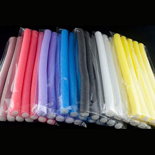 Moligh doll Fast Shipping Wholesale 10pcs Lot Curler Makers Soft Foam Bendy Twist Curls DIY Styling Hair Rollers Tool for Women Accessories