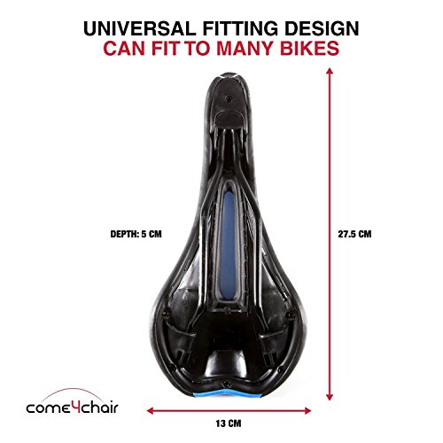 image for come4chair Mens and Women Bike Seat Road Saddle Seat with Hybrid Gel C