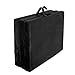 American Furniture Alliance Hide A' Mat 3.5 x 35 x 77 inch Twin Trifold Mattress Mesh/Suede, Black