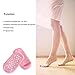 PRETTY SEE Moisture Socks Gel Moisturizing Socks for Moisturize Dry Hard Cracked Skin and Soften Repair Feet, 2 Packs, Blue & Pink