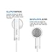 Earphones, NOOTPRODUCTS E305 Premium Earbuds with Built-in Mic Stereo Headphone
