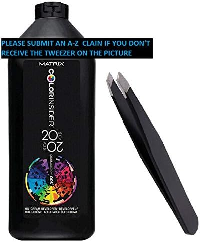 20 Cream Developer, 33.8 oz +FREE PROFESSIONAL TWEEZER ($15 VALUE)