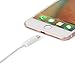 Tailbox Lightning to 3.5mm Headphone Jack Adapter, iPhone 7/7 Plus Lightning Connector to 3.5mm Female Audio Jack Earphone Extender Port Stereo for iPhone 7/7 Plus