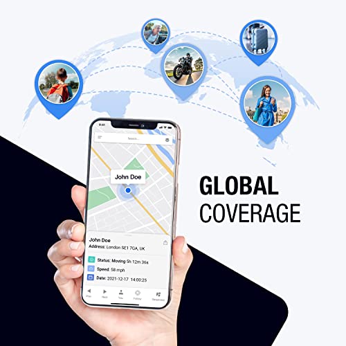 REWIRE 104N 4G Magnetic GPS Vehicle Tracker – Portable 24/7 Real-Time Vehicle Tracker for Car, Truck, Van | Easy to Install | Up to 21 Day Tracking Battery Life | Low-Cost Monthly Subscription