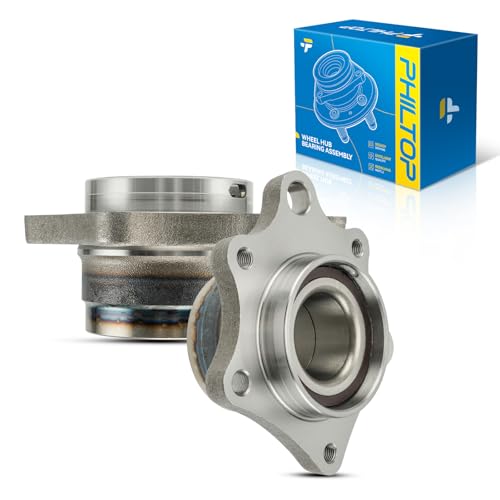 PHILTOP 512262/512263 Pair Rear Left Wheel Bearing and Hub Assembly for 2003-20…