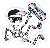 RadiSkull - Transgender Pride - Sticker Graphic Bumper Window Sicker Decal - Gay Pride Sticker