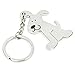 Elechobby Interesting Keyring Keychain (Dog Shape)