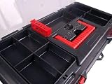 Toolzone 19 inch Black Heavy Duty Plastic Maestro Toolbox with Handle TB095 view 4