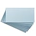 Aspect Peel and Stick Backsplash Glass Backsplash Tile in Glacier for Kitchen and Bathrooms (3x6 Inch Sample)