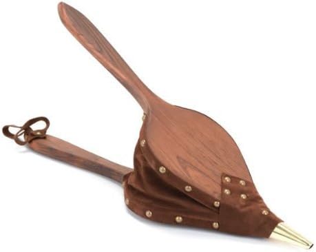 Chimney 68060 Long John Bellows Leather Trim Extra Long Handle