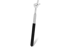 Extendable Teacher Pointer Stick for Classroom, Telescopic Finger Pointer Tool for Presentations, Hand Pointer Stick