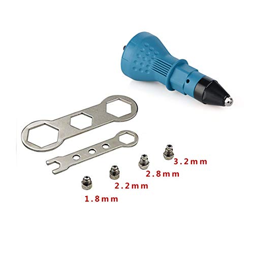 Riveter Adapter,Electric Rivet Nut,Rivet Attachment Cordless Drill