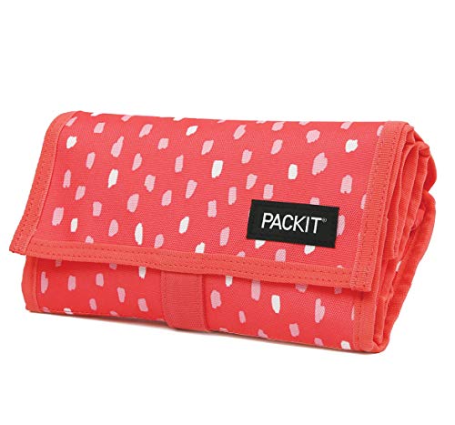 PackIt Freezable Lunch Bag with Zip Closure, Melon Spritz - Thumbnail 3