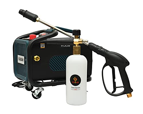 CAZAR KS-CW170 2700 W 150 Bar Pressure Washer/Car Washer with Pressure Control Knob, CAZAR Spray Gun, CAZAR Foam Canon Pro