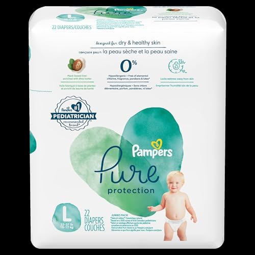 pampers Pure Protection Diaper Size 22 ct Old price in Saudi