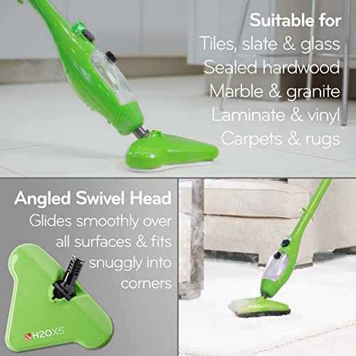 H2O Mop X5 Basic Mop 5 in 1 All Purpose Hand Held Steam Cleaner for