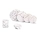 Oyaface 22 Pcs Mixed Stone Ear Plugs Kit Stretching Earrings Gauges Set Saddle Double Flare Expander Tunnels for Men Women Earrings Body Piercing Jewelry