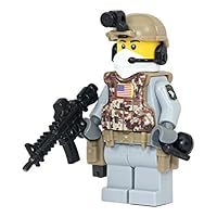 Modern Brick Warfare Army Airborne Ranger Soldier Custom Minifigure