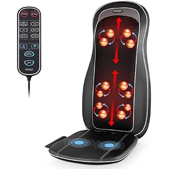 Amazon.com: Massage Seat Cushion, Shiatsu Neck Shoulder ...