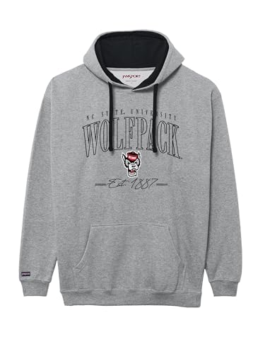 JanSport NCAA Officially Licensed Rival Colorblock Hood, Long Sleeve Unisex Pul…