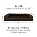 Furhaven Pet Dog Bed - Orthopedic Ultra Plush Faux Fur and Suede Traditional Sofa-Style Living Room Couch Pet Bed with Removable Cover for Dogs and Cats, Espresso, Jumbo