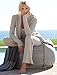 Barefoot Dreams Cozy Chic Lite Circle Cardi (Small, Silver)