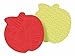 Post-it Notes, Apple Shape, Assorted Colors, 2.6x2.6 in, 2 Pads, 75 Sheets/Pad (7350-APL)