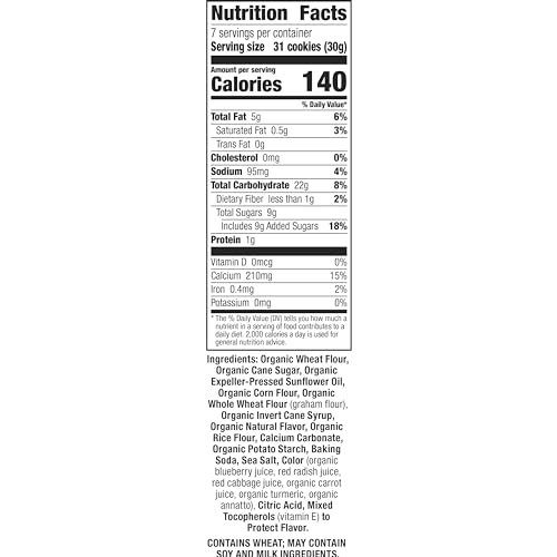 ANNIE’S ORGANIC BIRTHDAY CAKE BUNNY GRAHAM KIDS SNACKS, 7.5 OZ