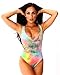 iHeartRaves Rainbow Tie Dye Zip-Up One Piece Bodysuit (Small)