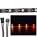 Mokungit 16.4ft 5m APA102-C Individually Addressable Magic Color LED Strip 30 Pixels/m 150 LEDs DC5V (Black PCB Non-waterproof IP20)