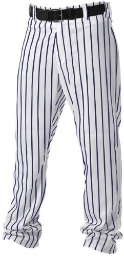 pinstripe baseball jersey and pants