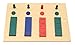 Vidatoy Wooden Colorful Mathematics Stamp Set Montessori Educational Toys For Kids