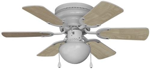 Royal Cove 2478509 6 Blade Hugger Mount Ceiling Fan With School