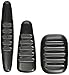 RADIUS Toothbrush Portable Travel Case Kit Standard Toothbrush Soap Razor Case Storage Box for Travel BPA Free 3 Count - Caviar Pearl