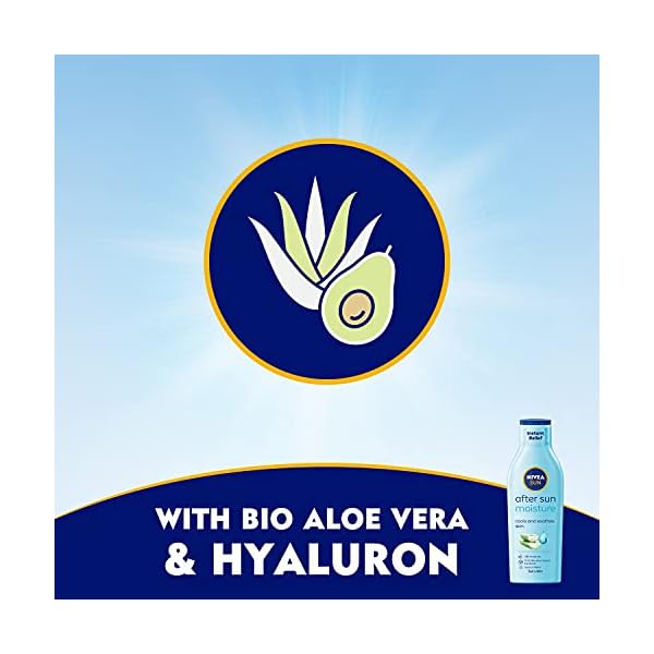 NIVEA-SUN-After-Sun-Moisturising-Soothing-Lotion-200-ml-Cooling-Moisturiser-with-Aloe-Vera-Naturally-Soothing-After-Sun-Care-with-24-Hour-Effectiveness NIVEA SUN After Sun Moisturising Soothing Lotion (200ml), Cooling NIVEA After Sun, Naturally Soothing After Sun Cream…