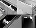 Balfer Baby Safety Magnetic Cabinet Lock Set No Drilling (10 Locks + 2 Keys)