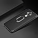 Magnetic Phone Car Mount Rugged Armor for Huawei Mate 9 (2016) Soft TPU Bumper Shock Absorption Technology Case - Black