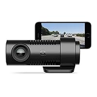 nonda ZUS Smart Dash Cam with ZUS App, Front Dash Cam HD 1080P Video, Sony IMX323 Sensor, 140° Wide Angle, G-Sensor, Enhanced Night Vision, Loop Recording, Built-in WiFi