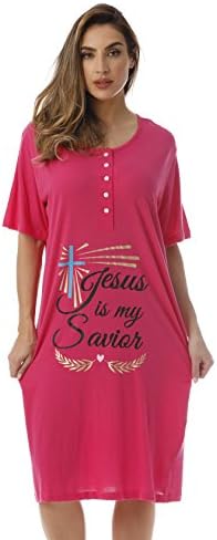 Just Love Short Sleeve Nightgown Sleep Dress for Women Sleepwear