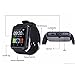 Relee Fitness Tracker Watch,Activity Tracker With Smart Watch for Kids Women Men Phone Mate with Iphone Android Samsung HTC LG (Black)
