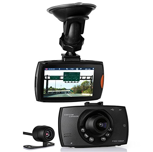 Click Here to See More Images 2.7†Screen Full HD 1080P Super Night Version 170° Wide Angle Lens Car Dashboard Camera Car DVR Monitor