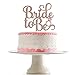Bride To Be Cake Topper Rose Gold Glitter, Bridal Shower Cake Topper, Bridal Shower Toppers, Bride To Be Cake Toppers for Bridal Shower（Double-sided Glitter）