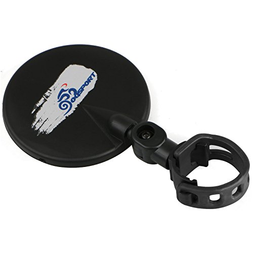 image for EEEKit 2-pack Bundle Universal Mini Rotary Rearview Handlebar Glass Mi