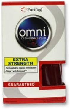 PURIFIED OMNI CLEANSING Liquid Fruit Punch Flavor 1 FL OZ, 4 Capsules