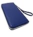 Womens RFID Blocking Wallet Classic Clutch Leather Long Wallet Card Holder Purse Handbag