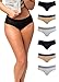 Emprella Panties for Women, Womens Hipster Underwear Pack Soft Cotton Ladies Panty - X-Large Assorted