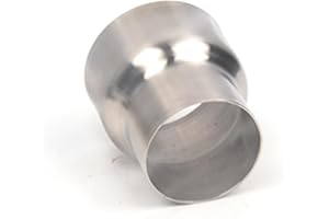 Elifecenter Universal Stainless ID 3 inch to OD 4 inch Exhaust Adapter Reducer